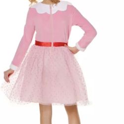 Cindy Lou Costume Outfit - Grinch Movie girls Christmas dress