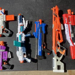 Nerf Guns Lot