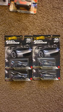 Hot Wheels Premium Fast & Furious Nissan 350Z Custom 4-Pack