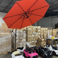 10 Ft Patio Umbrella / Paraguas de patio de 10 pies