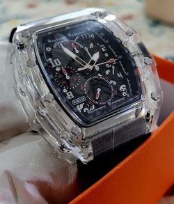 Men watch