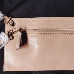 Women's Leather Pouch Handbag