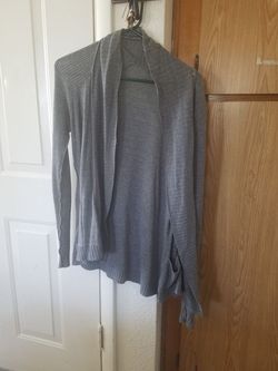 Grey cardigan