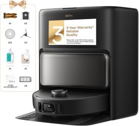 Mova V50 Ultra Complete Robot Vacuum and Mop Self-Cleaning