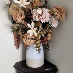 Big Beautiful Vase With Flowers 