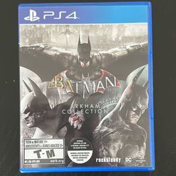 Batman: Arkham Collection - PS4 (3 GAMES IN 1)