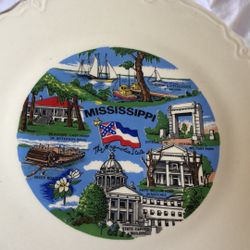 Mississippi Souvenir Plate 