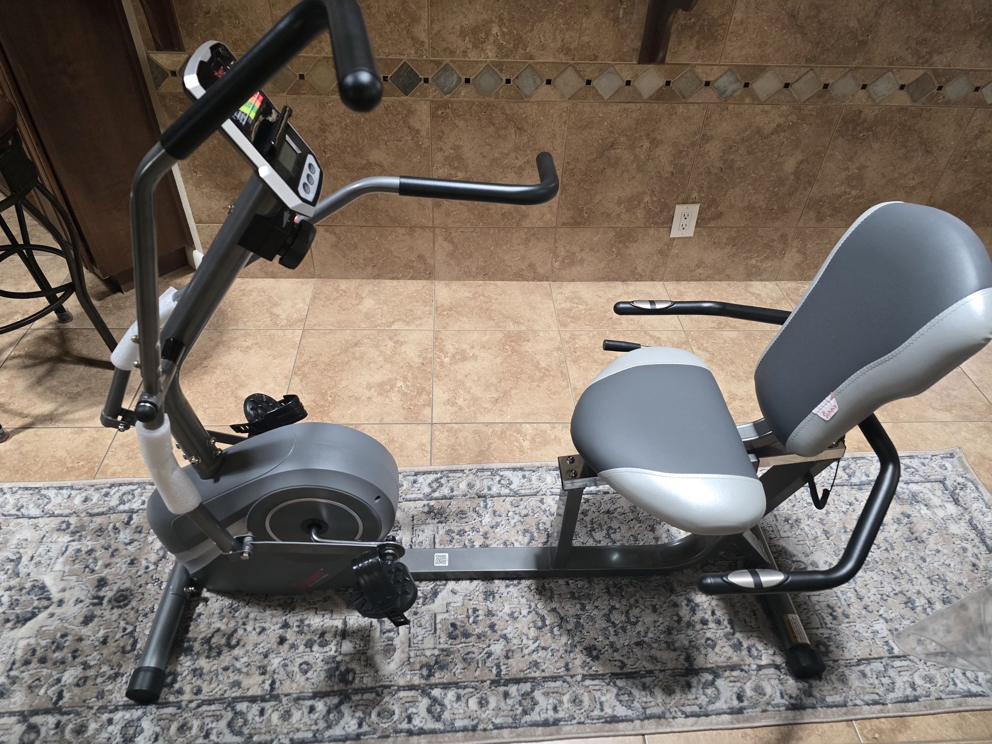 Sunnyside Sitting Recumbent Exercise Bike With arm Action