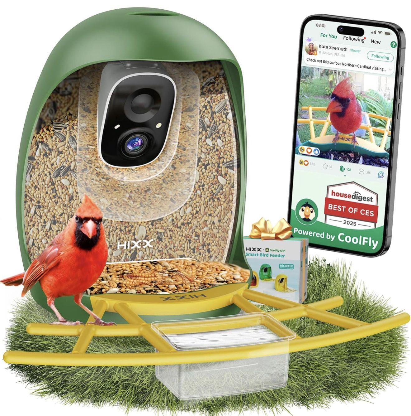 Smart Bird Feeder with Camera