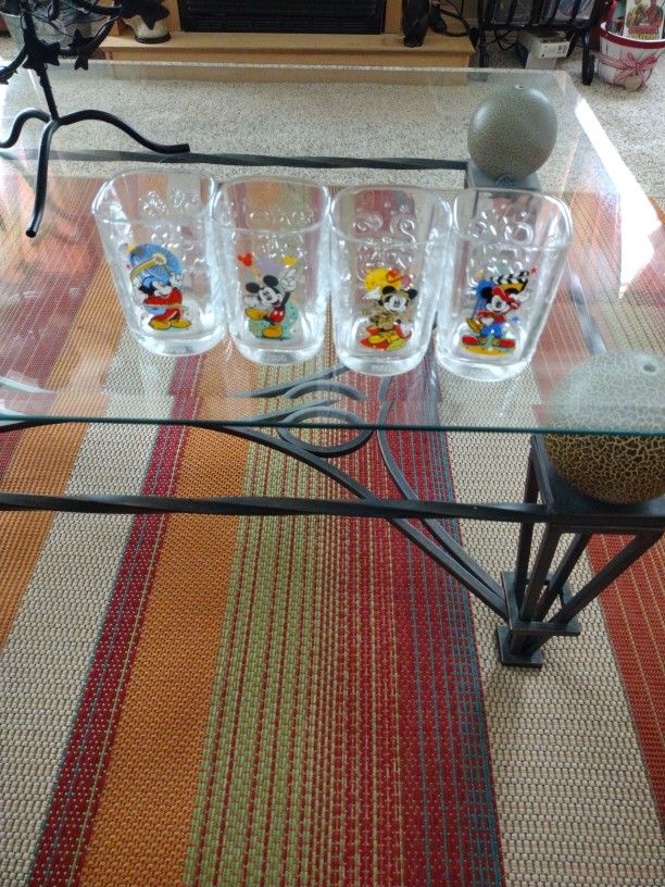 Vintage Mcd. Mickey Mouse 15oz. Glasses