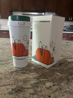Starbucks x Peanuts Snoopy Pumpkin Tumbler