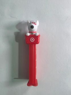 PEZ Dispenser Target Bullseye Dog Mascot Collectible