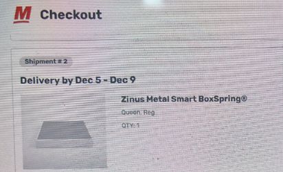Zinus Metal Smart BoxSpring