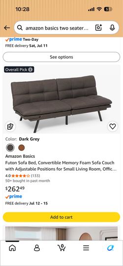 2 Seater Sofa Bed