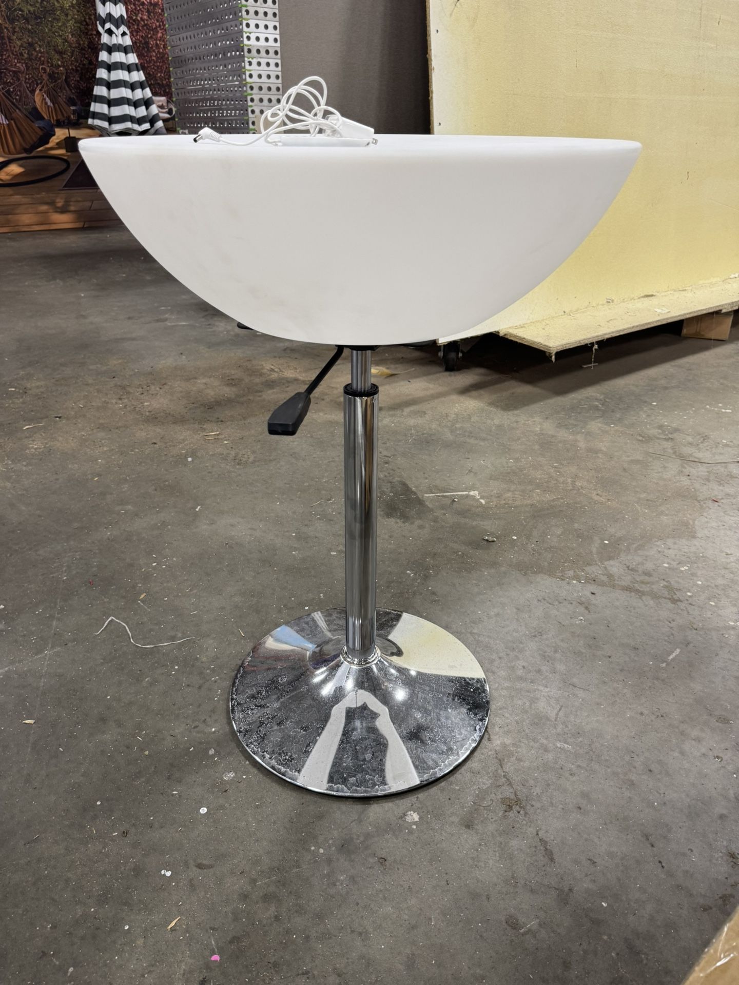 Light Up LED Bar Table