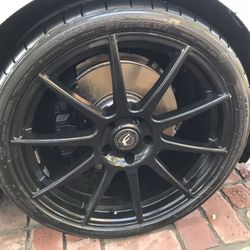 Forgestar F(contact info removed)2P30 CF10 Deep Concave Wheel 20” 5x120.65 30mm Gloss Black