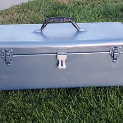 Vintage Tool Box Craftsman Refurbished Nonrust Paint