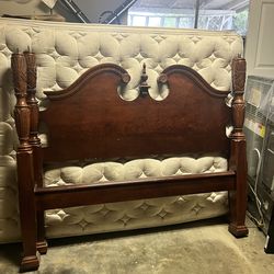 Queen bed