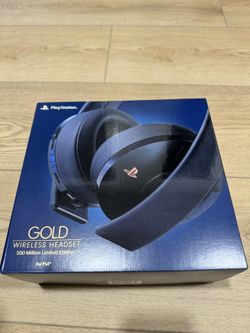 Brand New Sealed PlayStation Gold Wireless Headset CUHYA-0080