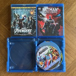 Children’s & Kid’s Marvel DC Comics Cartoon Superhero Blu-ray DVD Movies