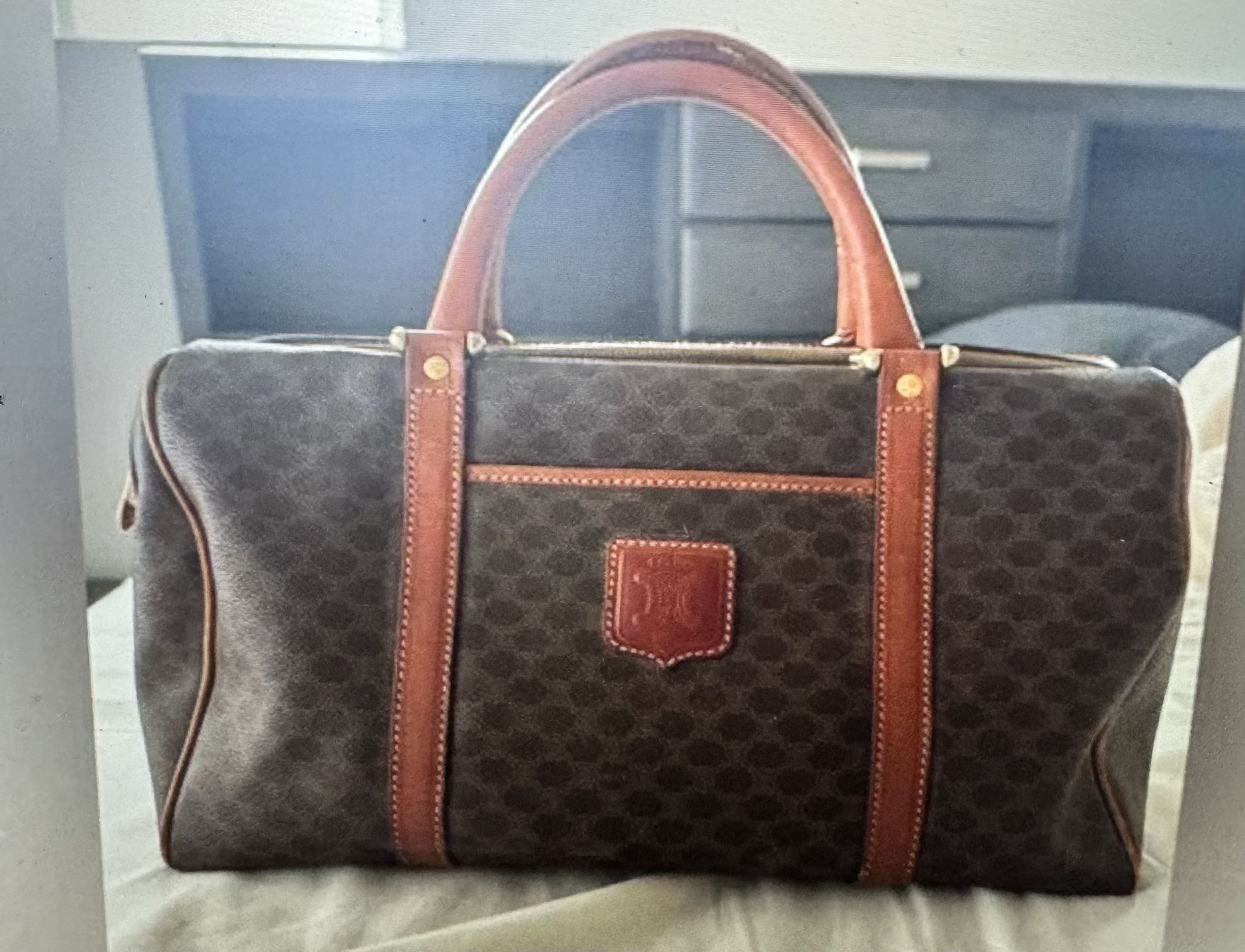 Authentic EUC Celine Boston Macadam Bag