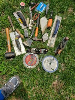 Tools erramientas de albañil
