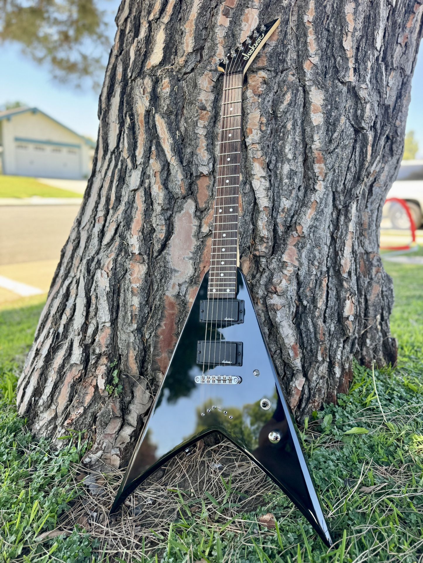 Jackson JS30KV King V Electric Guitar w/ case!