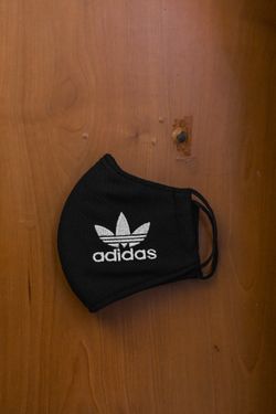 Black Adidas mask