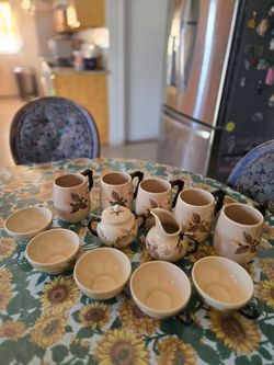 Vintage franciscan cafe royal pottery