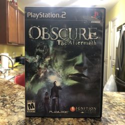 Obscure: The Aftermath for PS2