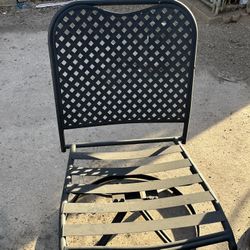 Three Chairs Swivel Outdoor Patio Furniture Set Hampton Bay Wooden Rocking