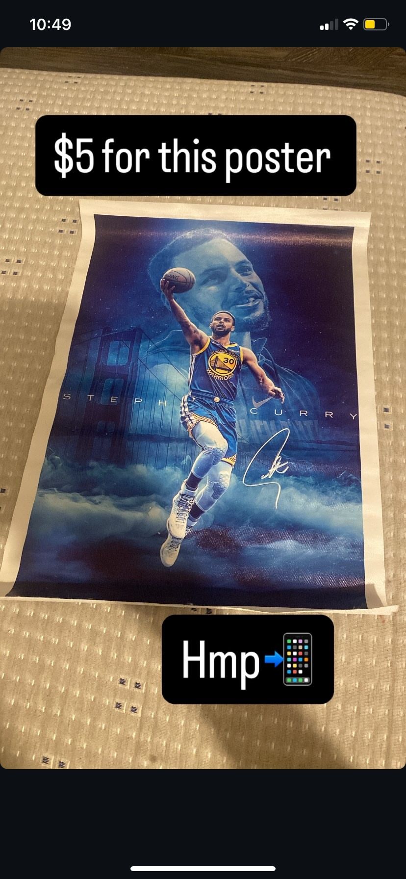 Stephen Curry Poster