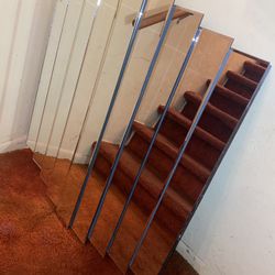 1980’s 9- Panel Wall Mirror