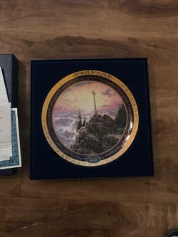 Thomas Kinkade Colectivo Plate