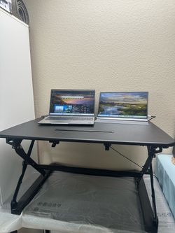 FlexiSpot 35"W Manual Sit-Stand Desk Converter