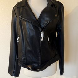 Leather Jacket - Size XL (Brand New)