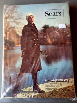 Vintage 1970 Sears Catalog Toys, Clothes, Retro
