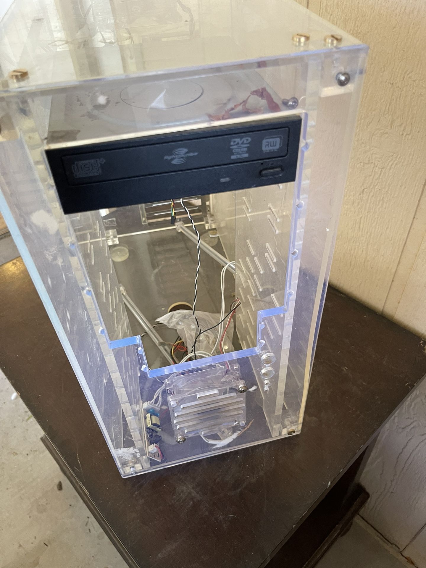 Clear Computer Tower
