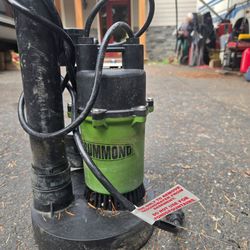 Drummond Submersible Sump Pump