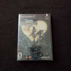 Kingdom Hearts Black Label 1st Print Y Fold PS2 Playstation 2