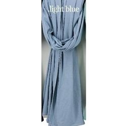 Womens Light Blue Premium Jersey Hijab