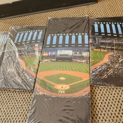 five-panel canvas print of Yankee Stadium, home to the New York Yankees