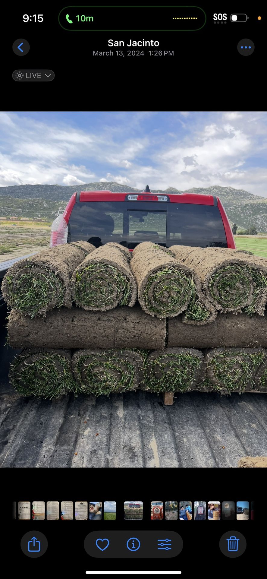 300SqFt Tall Fescue Sod $365