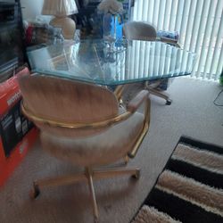 Glass Dining Table 