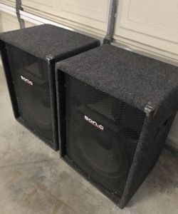 2 SONIC speakers. Great condition!!!