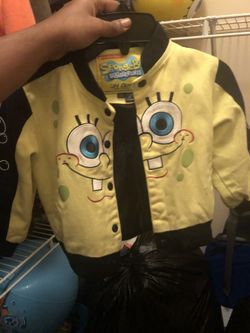 SpongeBob jacket size 3t
