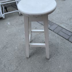 2 Wood Bar Stool For $20