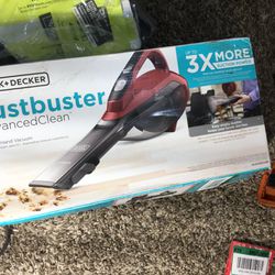 Black & Decker Dust Buster With Charger, Good Suction..  Just $20 Tomorrow (Saturday) ☀️👍🏽