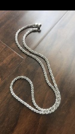 Silver chain
