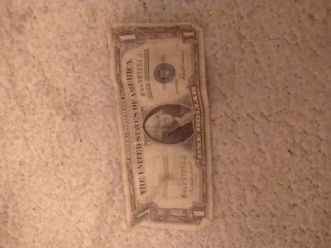 Silver Certificate ( Blue Seal)